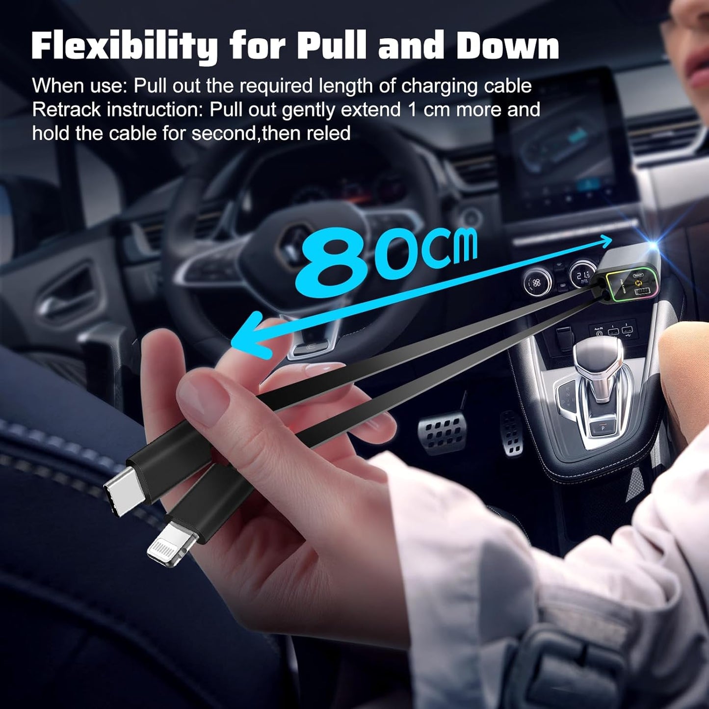 Starlight Retractable Car Charger™
